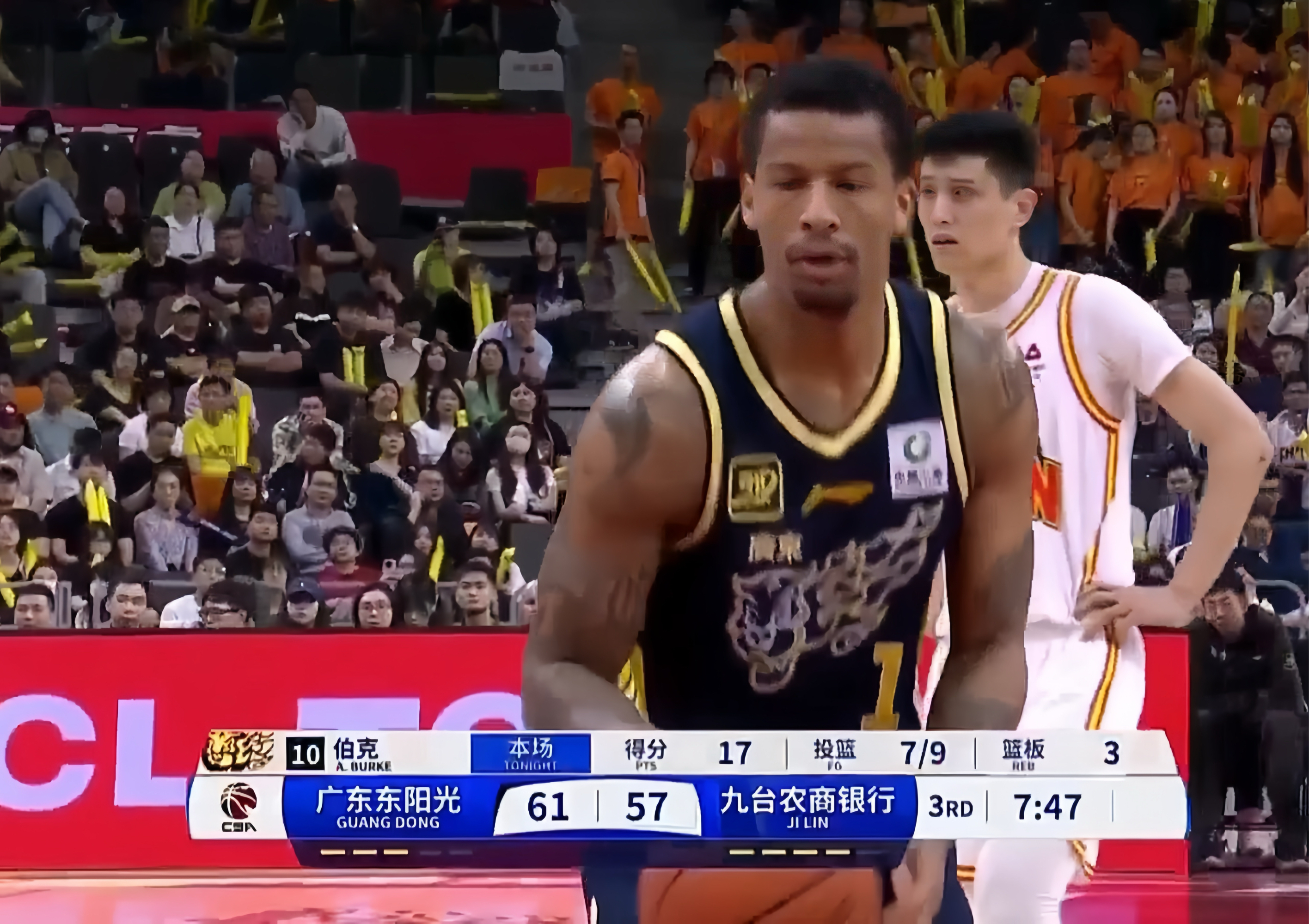 关于广东队抢眼表现，遭遇吉林队挑战的信息