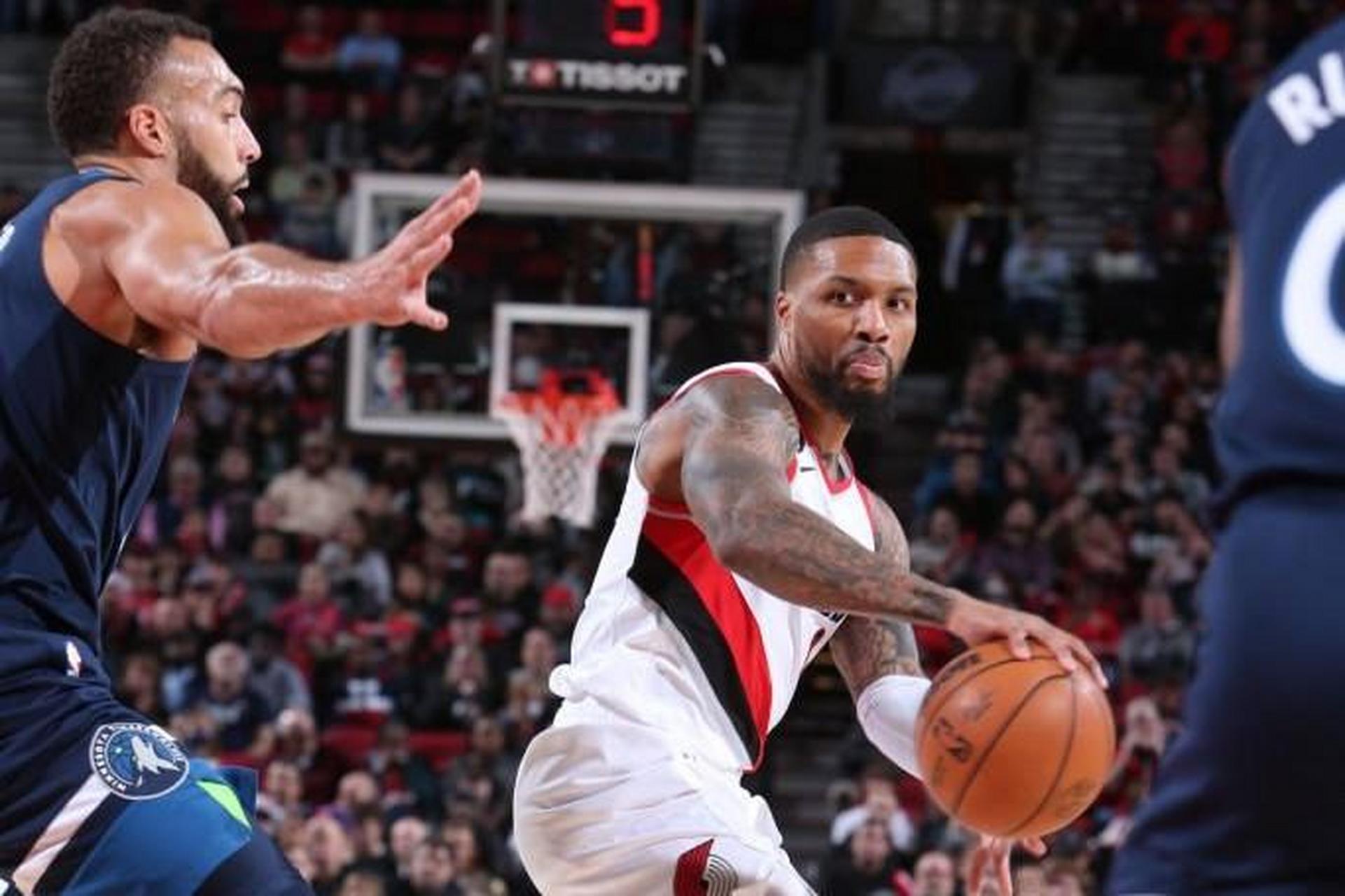 开拓者战胜国王，利拉德砍下关键三分的简单介绍